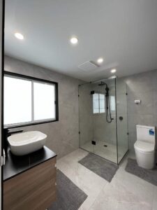 Bathroom renovation in Essendon